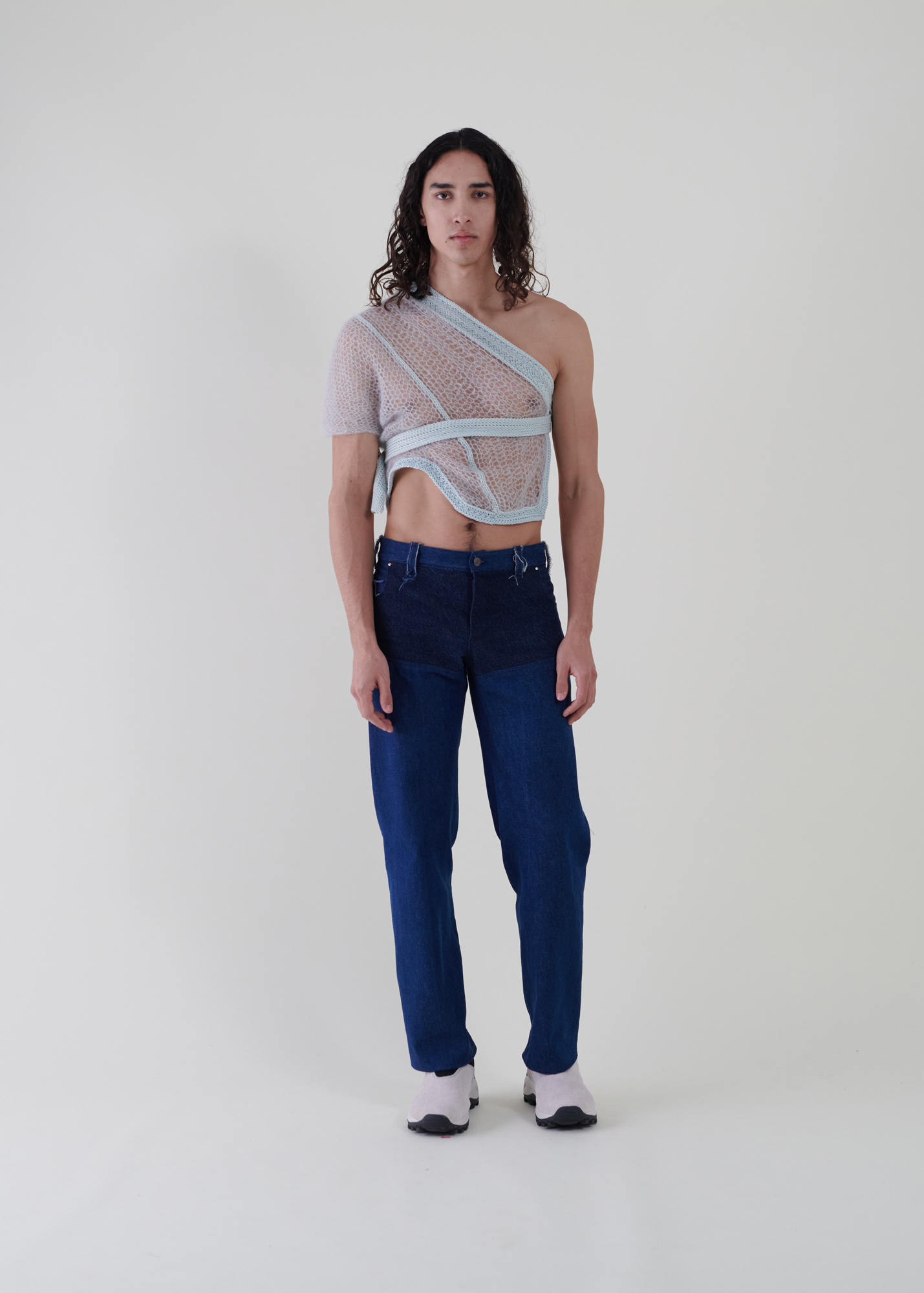 Sustainable fashion with upcycled raw denim from Aldwin Teva William