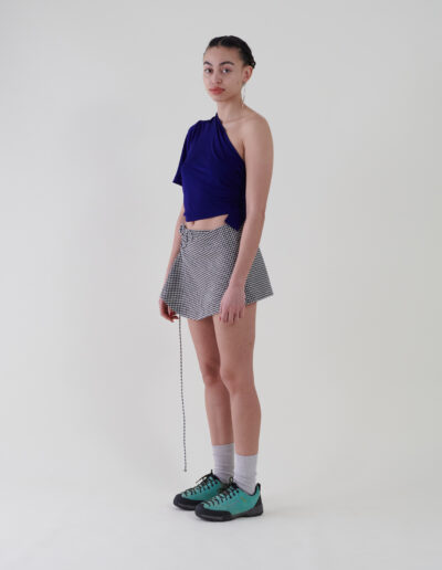 Sustainable fashion with upcycled wool and cords from Aldwin Teva William